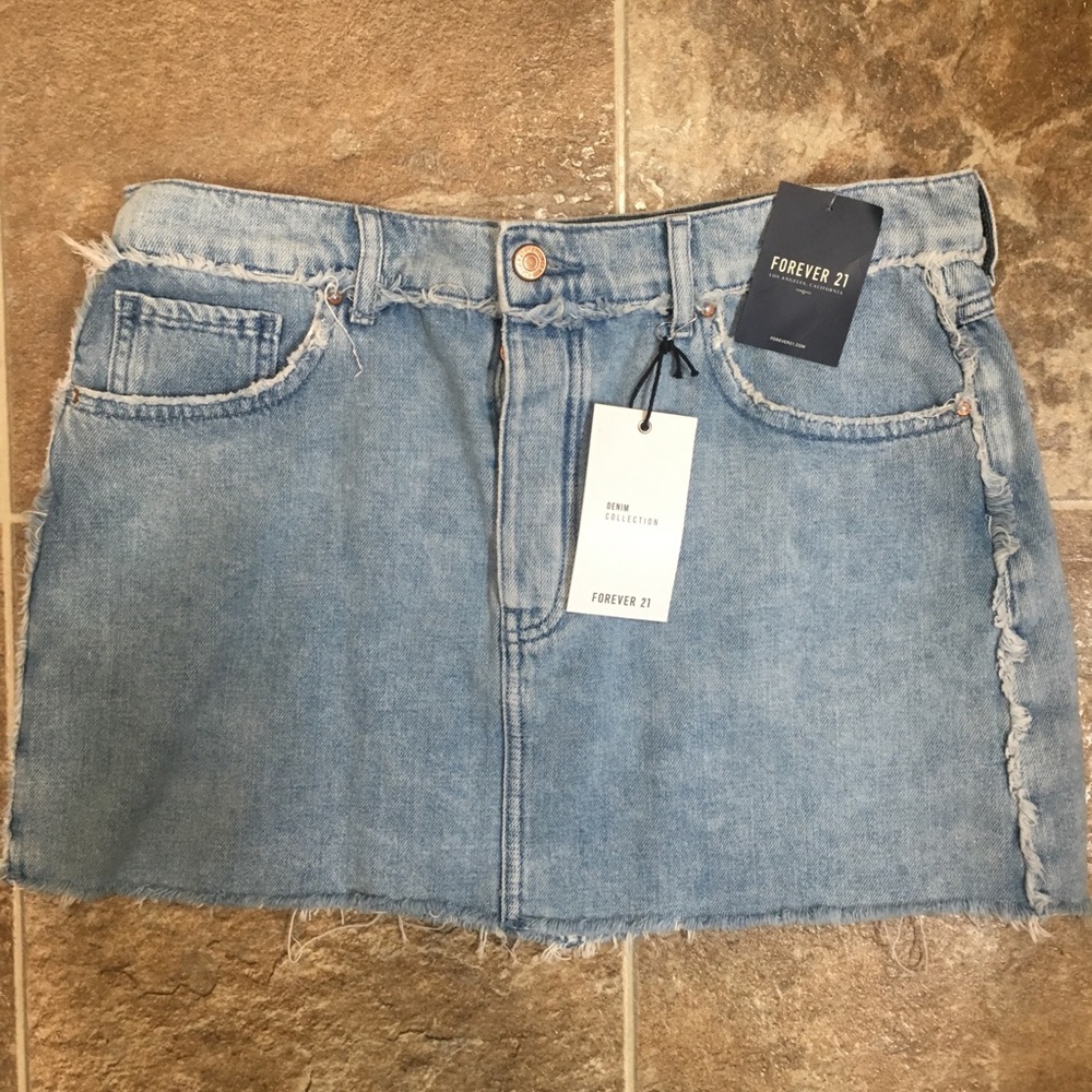 Denim skirt